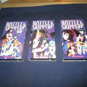 Battle Skipper #1 to 3 (VHS, 1996, US Manga Corps, English Subtitled)